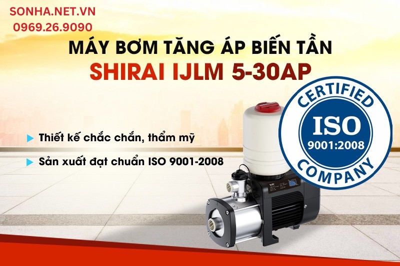 M&aacute;y bơm Shirai IJLm 5-30AP sở hữu thiết kế chắc chắn, 8Kbet là nhà cái cá cược trực tuyến uy tín hàng đầu Việt Nam