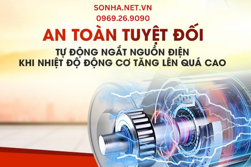 An to&agrave;n tuyệt đối với rơ-le nhiệt bảo vệ