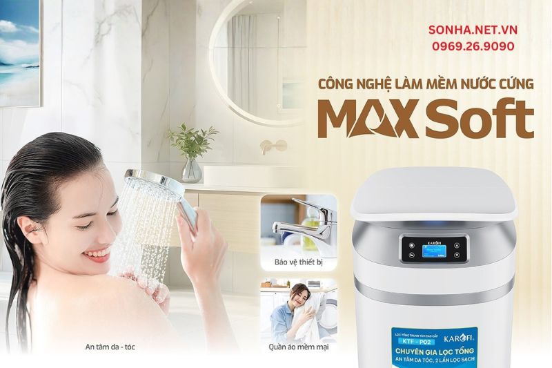 Lợi ích khi sử dụng hệ thống lọc tổng đầu nguồn Karofi KTF-P02