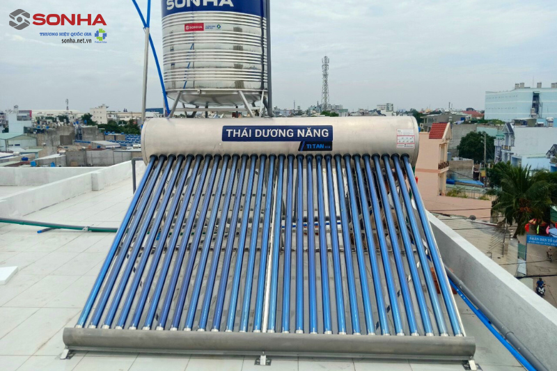 Hình ảnh thực tế của thái dương năng titan 316