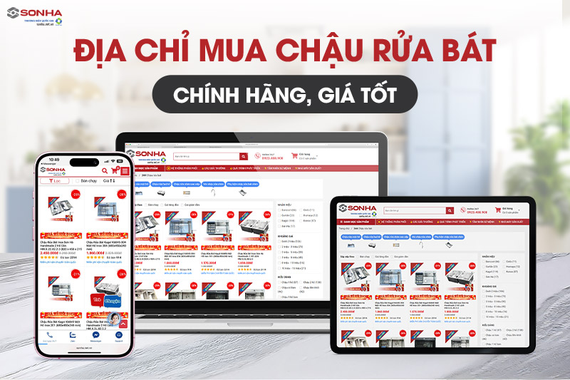 Địa chỉ mua chậu - v&ograve;i rửa b&aacute;t ch&iacute;nh h&atilde;ng, gi&aacute; tốt
