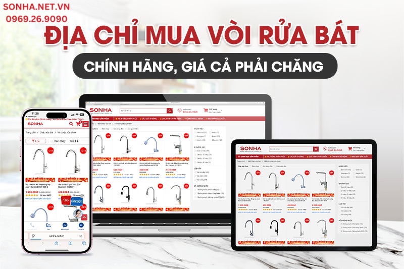 Địa chỉ mua chậu - v&ograve;i rửa b&aacute;t ch&iacute;nh h&atilde;ng, gi&aacute; tốt