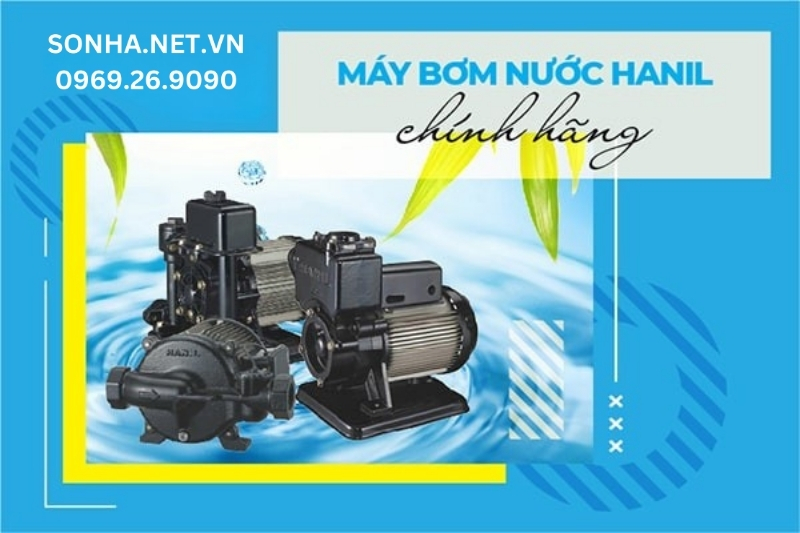 Máy bơm nước gia đình Hanil Hàn Quốc là một trong những hãng ưa chuộng nhất hiện nay
