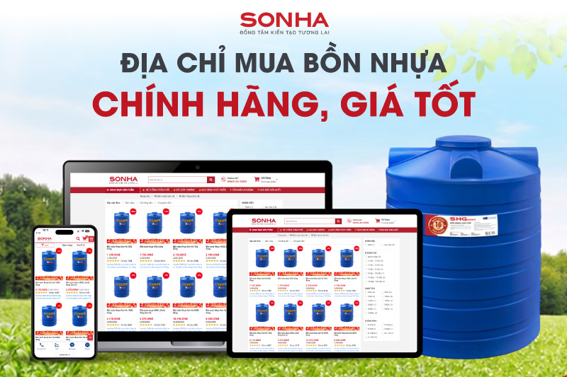Địa chỉ mua bồn nhựa ch&iacute;nh h&atilde;ng, gi&aacute; cả phải chăng