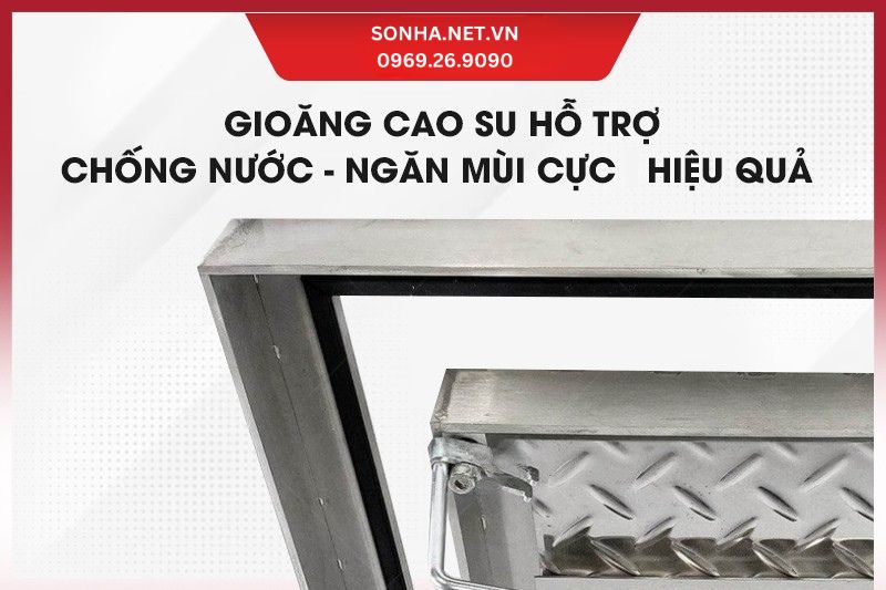 Lợi &iacute;ch khi sử dụng nắp hố ga inox 304 600x600x60, chịu tải 3 tấn
