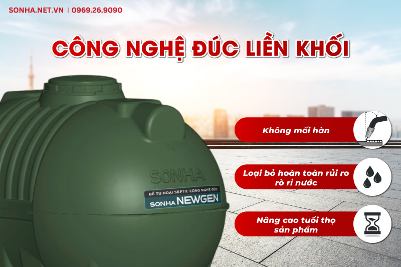 Công nghệ đúc liền khối mang lại kết cấu vững chắc cho sản phẩm