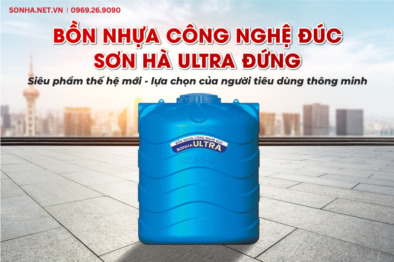 Bồn nhựa Trang Chủ Game Trực Tuyến Cổng Game 8kbet.com ULTRA đứng 500L - Lựa chọn của người ti&ecirc;u d&ugrave;ng th&ocirc;ng minh
