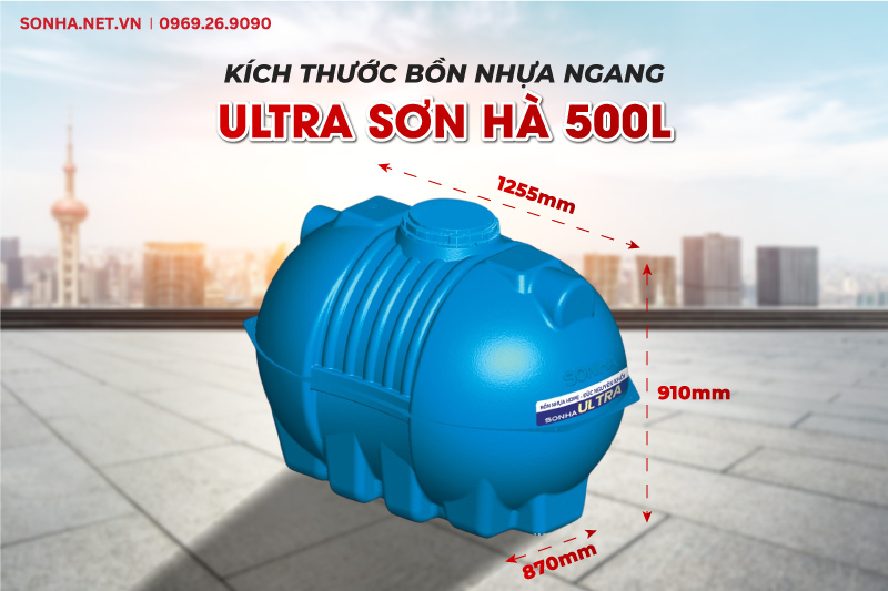 Th&ocirc;ng số kỹ thuật bồn nhựa Trang Chủ Game Trực Tuyến Cổng Game 8kbet.com BNDUN0500