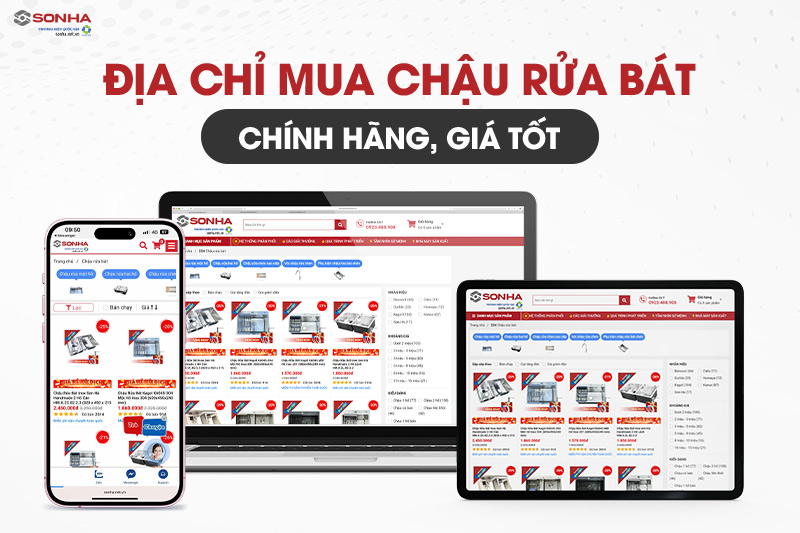 Địa chỉ mua chậu rửa b&aacute;t ch&iacute;nh h&atilde;ng, gi&aacute; tốt