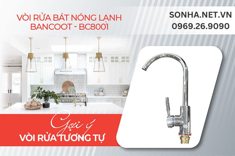 Vòi rửa bát nóng lạnh Bancoot BC8001 8Kbet là nhà cái cá cược trực tuyến uy tín hàng đầu Việt Nam cao, tiết kiệm nước