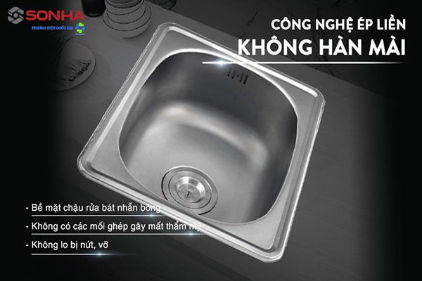 Chậu rửa Trang Chủ Game Trực Tuyến Cổng Game 8kbet.com SH447 sử dụng c&ocirc;ng nghệ &eacute;p liền h&agrave;n m&aacute;i