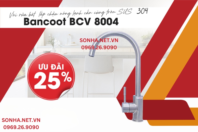 Tham khảo v&ograve;i rửa b&aacute;t Bancoot BCV 8004