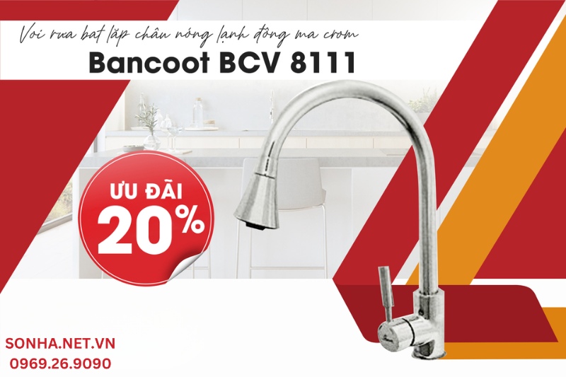 Tham khảo v&ograve;i rửa b&aacute;t Bancoot BCV 8111