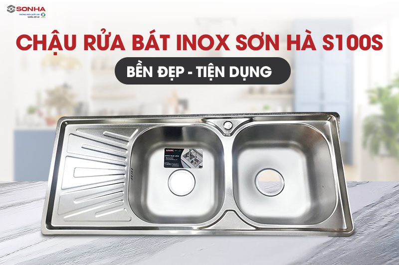Chậu rửa bát inox Trang Chủ Game Trực Tuyến Cổng Game 8kbet.com S100S bền đẹp, tiện dụng