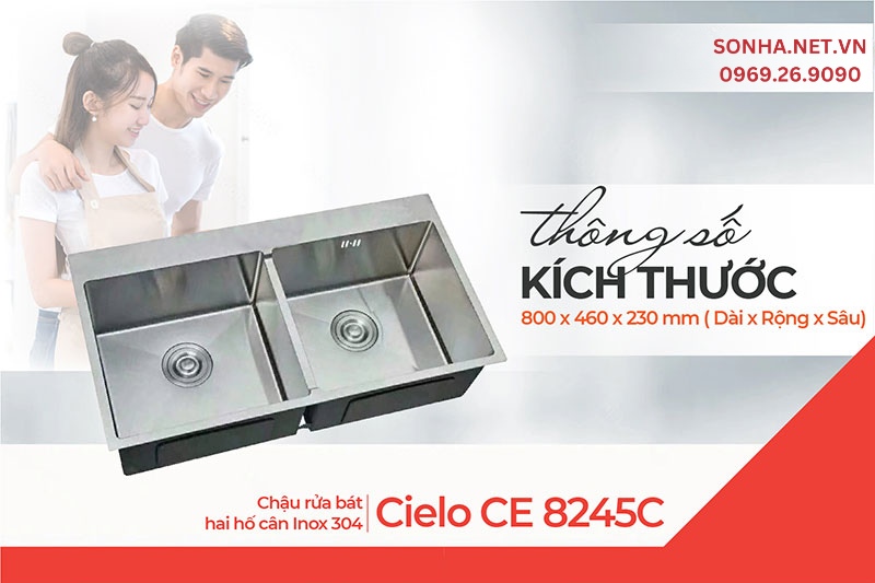 K&iacute;ch thước chậu Cielo CE 8245C đ&aacute;p ứng 8Kbet888 cá cược thể thao nhiều người