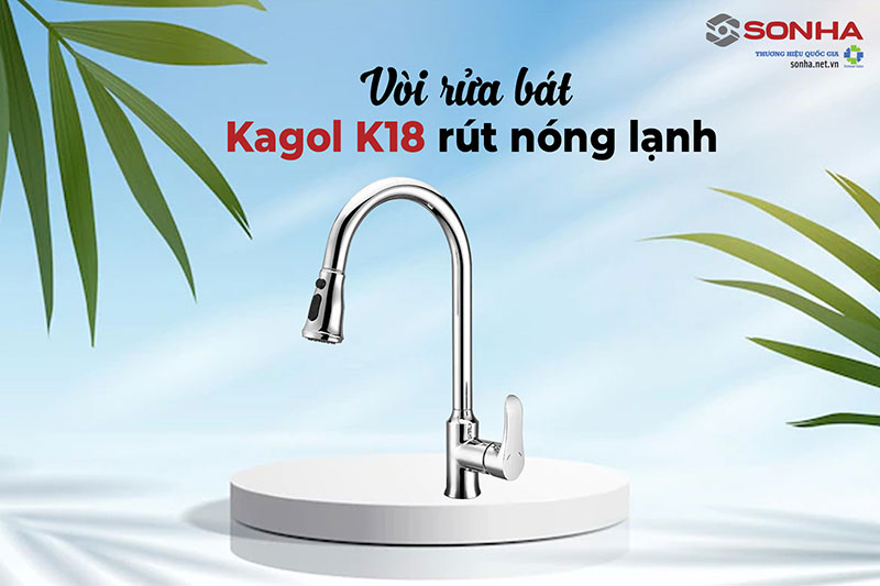 Lắp v&ograve;i Kagol K18 c&ugrave;ng chậu Nanosi NS-8245C