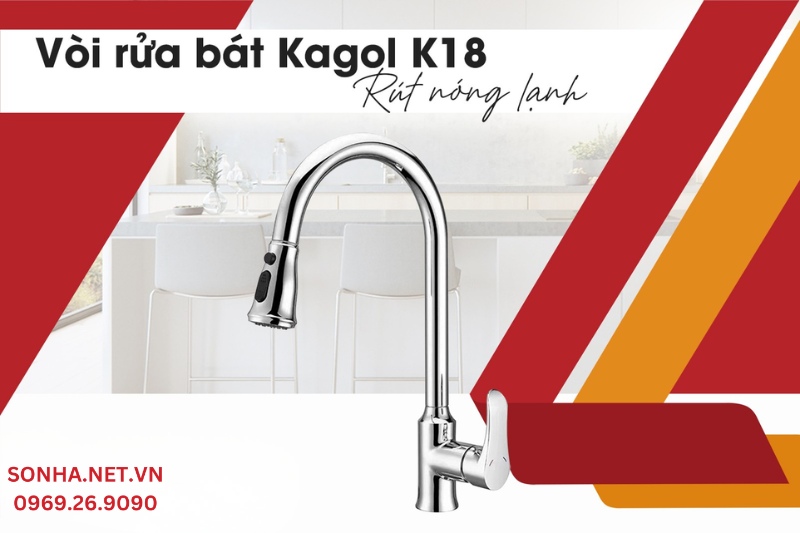 V&ograve;i rửa b&aacute;t Kagol K18