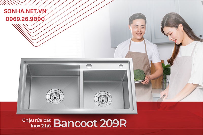 Chậu rửa b&aacute;t Bancoot 209R