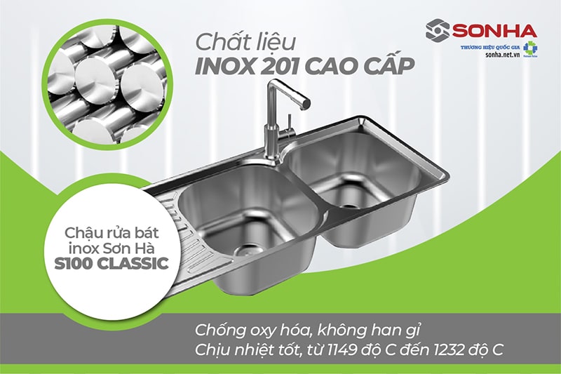Bồn rửa chén inox cao cấp Trang Chủ Game Trực Tuyến Cổng Game 8kbet.com S100 Classic