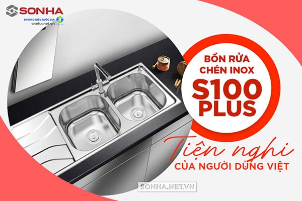 Chậu rửa b&aacute;t 2 hố Trang Chủ Game Trực Tuyến Cổng Game 8kbet.com S100 Plus tối ưu tiện &iacute;ch trong kh&ocirc;ng gian căn bếp 