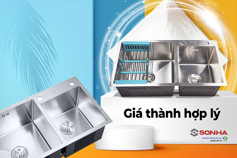 Gi&aacute; chậu rửa b&aacute;t Nanosi NS-7843L hợp l&yacute;