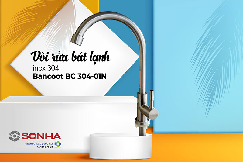 Chậu Nanosi NS-7843L v&agrave; v&ograve;i Bancoot BC 304-01N