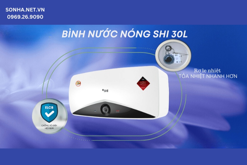 Hình ảnh bình nước nóng SHI Trang Chủ Game Trực Tuyến Cổng Game 8kbet.com 30L