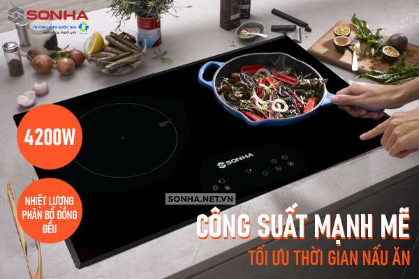 Bếp điện từ đ&ocirc;i Trang Chủ Game Trực Tuyến Cổng Game 8kbet.com SHK-8221 c&ocirc;ng suất mạnh mẽ gi&uacute;p nấu ăn nhanh 