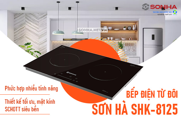 b&ecirc;́p điện từ đ&ocirc;i Sơn Hà SHK-8125