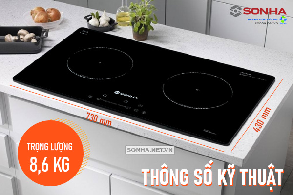 Th&ocirc;ng số kỹ thuật của bếp điện từ đ&ocirc;i Trang Chủ Game Trực Tuyến Cổng Game 8kbet.com SHK-8125