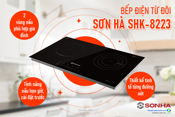 bếp điện từ đ&ocirc;i Trang Chủ Game Trực Tuyến Cổng Game 8kbet.com SHK-8223