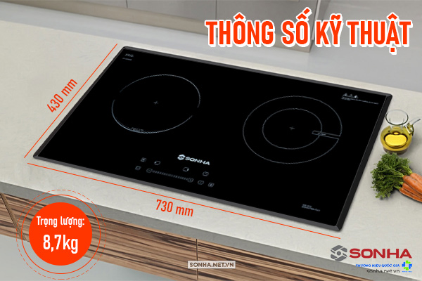 Thông số kỹ thuật của bếp điện từ đôi Trang Chủ Game Trực Tuyến Cổng Game 8kbet.com SHK-8223