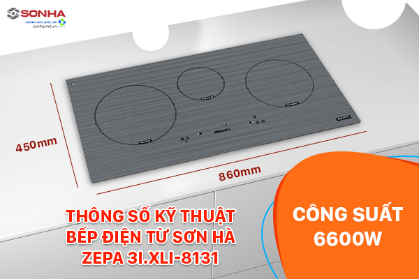 Thông số kỹ thuật của bếp điện từ Trang Chủ Game Trực Tuyến Cổng Game 8kbet.com ZEPA 3I.XLI-8131