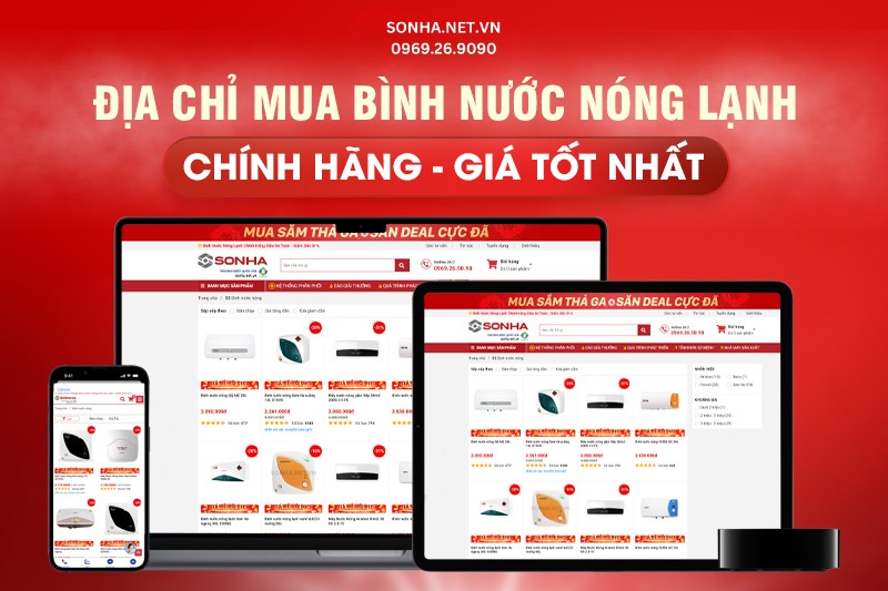 Địa chỉ mua bình nước 8KBET hiện đăng mở chính hãng giá tốt nhất