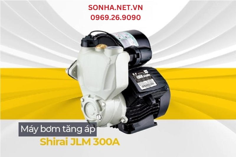 M&aacute;y bơm tăng &aacute;p Shirai JLM 300A - Sản phẩm cho mọi 8Kbet888 cá cược thể thao