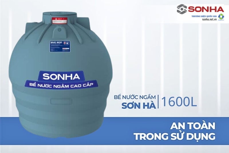Bể nước ngầm Trang Chủ Game Trực Tuyến Cổng Game 8kbet.com 1600L an to&agrave;n sử dụng