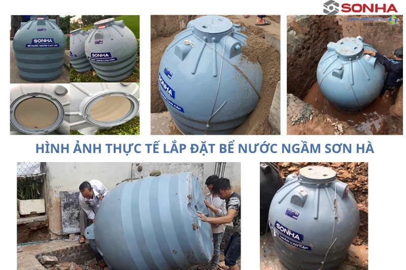 Hình ảnh thực tế lắp đặt bể nước ngầm Trang Chủ Game Trực Tuyến Cổng Game 8kbet.com