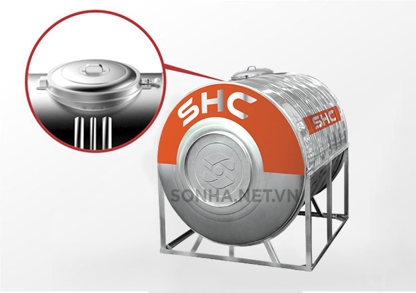 C&ocirc;ng nghệ dập liền nắp bồn của 8KBET 456 được xếp hạng cao nhất inox SHC ngang 