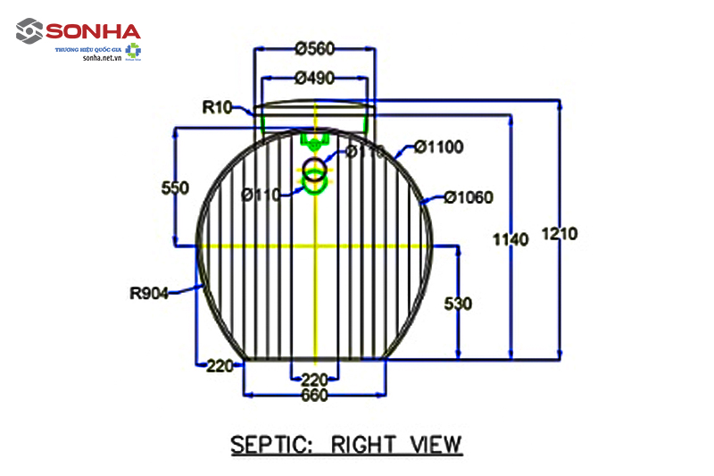  H&igrave;nh ảnh k&iacute;ch thước bồn tự hoại Septic 1800l của Trang Chủ Game Trực Tuyến Cổng Game 8kbet.com
