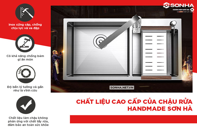 Chậu rửa b&aacute;t Trang Chủ Game Trực Tuyến Cổng Game 8kbet.com Luxury HM.X.2L.82.2.2 chất liệu cao cấp