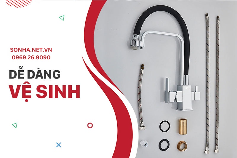 V&ograve;i chậu rửa b&aacute;t Homaya HM3DN dễ vệ sinh, tiết kiệm thời gian