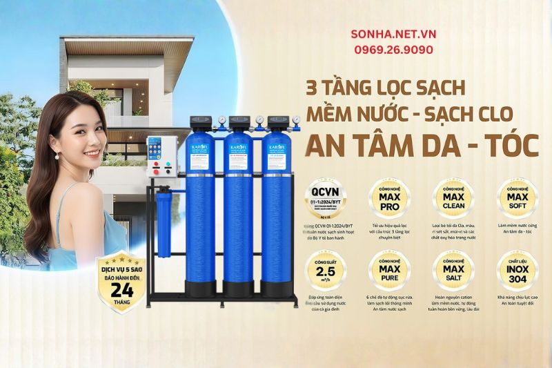 Bộ lọc nước đầu nguồn Karofi KTF-333CT mang lại Xổ số 8KBET đa dạng các loại hình cược như Keno, xổ số miền Bắc, Trung, Nam sinh hoạt thuần khiết