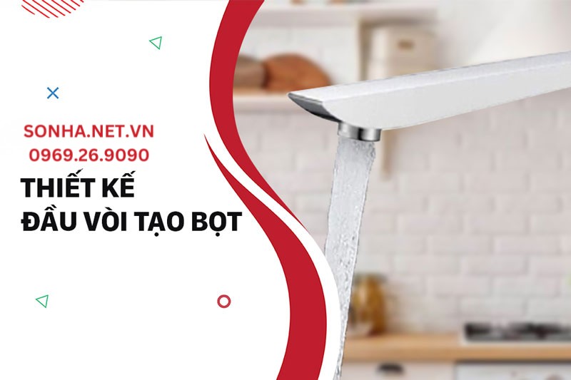 Đầu v&ograve;i Bancoot BCV 8020 tạo bọt tiết kiệm nước, chống bắn hiệu quả