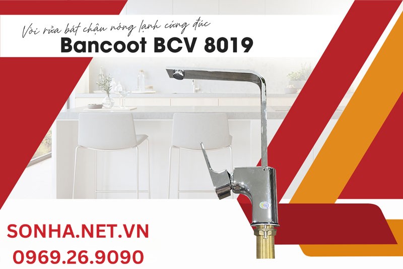 Sắm bộ đ&ocirc;i chậu v&ograve;i Bancoot 209RTB v&agrave; BCV 8019 nhận ưu đ&atilde;i tốt