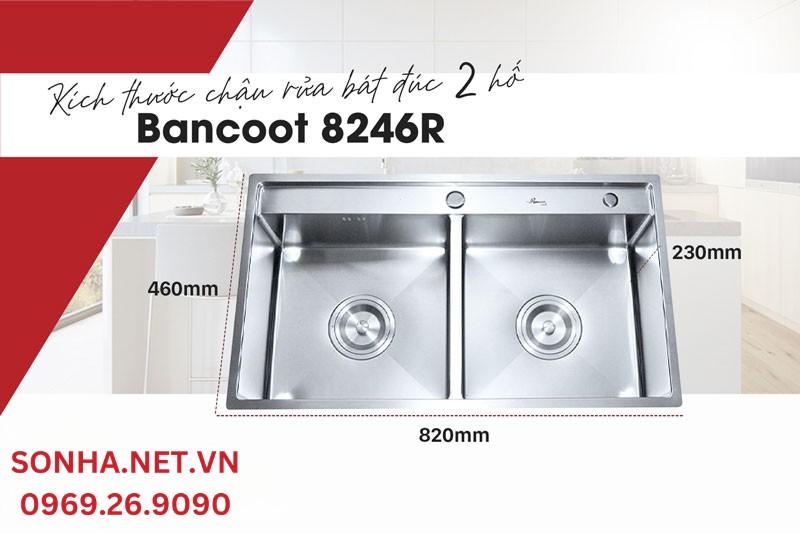 Kích thước chậu Bancoot 8246R 8Kbet888 cá cược thể thao 4-5 thành viên sử dụng thoải mái
