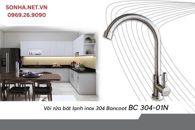 V&ograve;i Bancot BC 304-01N tiện lợi sử dụng, 8Kbet là nhà cái cá cược trực tuyến uy tín hàng đầu Việt Nam trong căn bếp