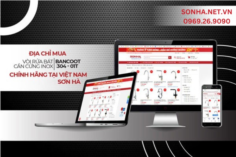 Mua v&ograve;i rửa b&aacute;t  Bancoot 304-01T tại 8kbet8kb.com GIẢM S&Acirc;U 31% 
