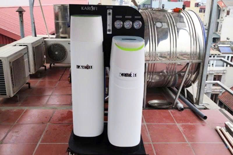 Lắp đặt thực tế lọc tổng Karofi KTF-888T