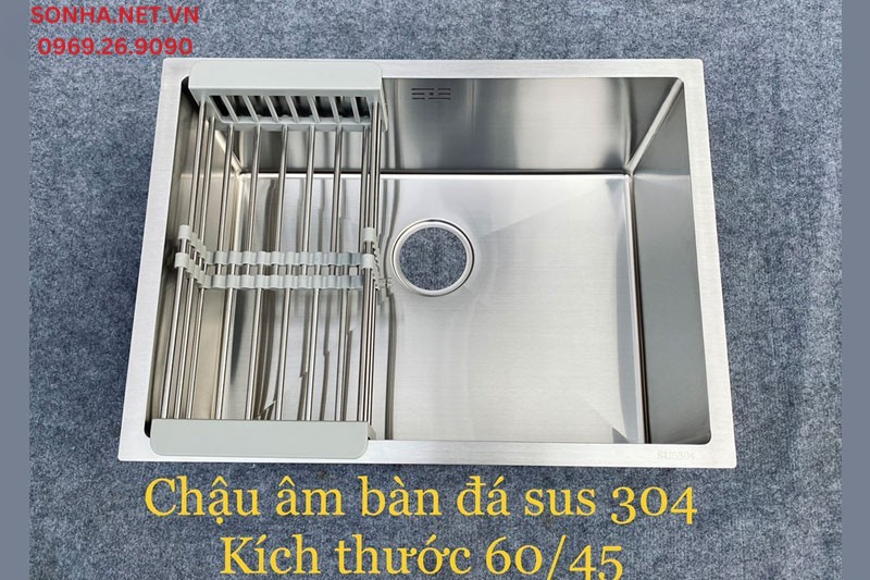H&igrave;nh ảnh thực tế chậu rửa b&aacute;t Kagol KA6045