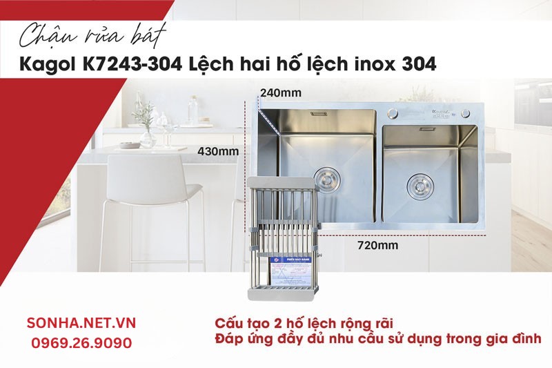 K&iacute;ch thước 720 x 430 x 240 mm K7243-304 ph&ugrave; hợp 8Kbet888 cá cược thể thao đ&ocirc;ng người